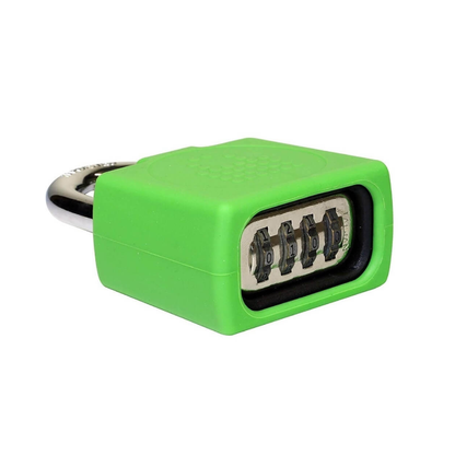 Lock n Charge Resettable Keyless Padlock for Carrier Silicone Covered 3