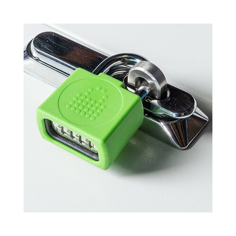 Lock n Charge Resettable Keyless Padlock for Carrier Silicone Covered 4