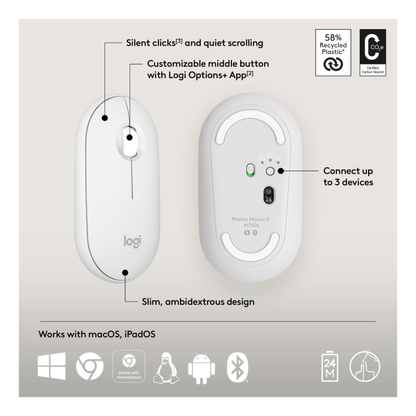 Logitech Pebble 2 M350s 4