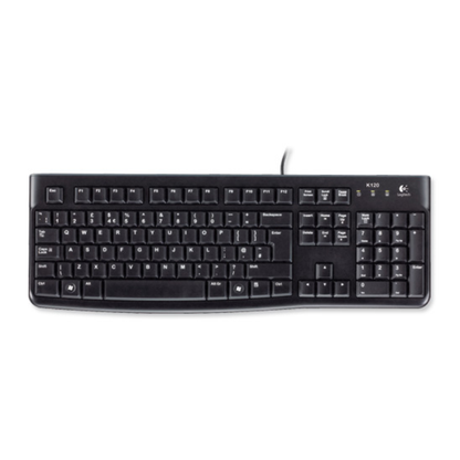 Logitech Desktop K120 Wired Keyboard – QWERTY UK