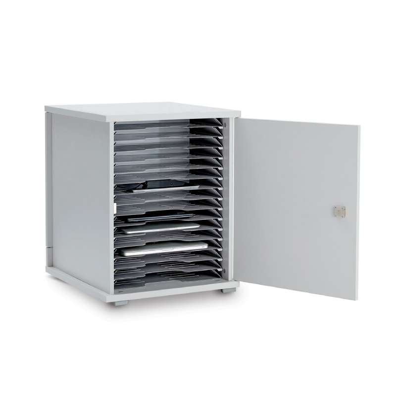 Lyte 16 Single Door Metal Shelf 4