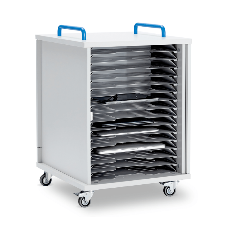 Lyte 16 Single Door Metal Shelf Mobile 3