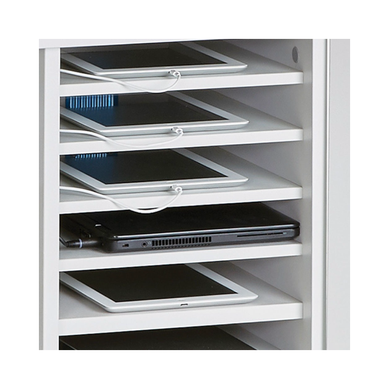 Lyte 16 Single Row Mobile Device Charging Cabinet 2