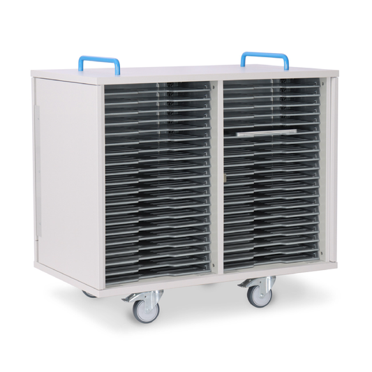 Lyte 32 Double Door Laptop Plastic Shelf Mobile Power 7