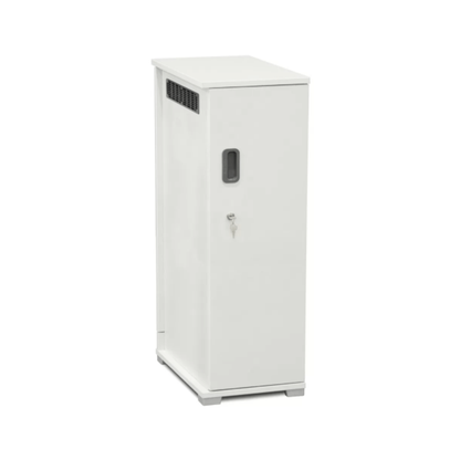 Lyte Single Door 30 Tablet Metal Shelf USB Mobile 1