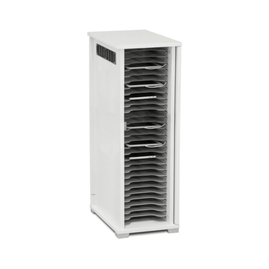 Lyte Single Door 30 Tablet Metal Shelf USB Mobile 3