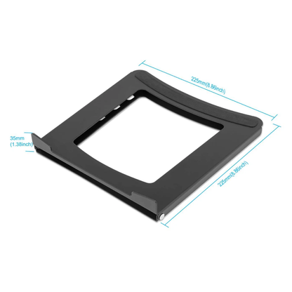 Manhattan Laptop and Tablet Stand, Adjustable (5 positions), Suitable for all tablets and laptops up to 15.6"