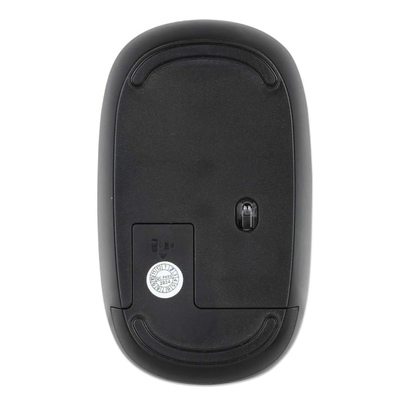 Manhattan MW3050 Wireless Optical Mouse, Black, 1200dpi, 2.4Ghz (up to 10m), USB