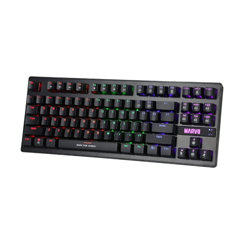 Marvo KG909 keyboard USB QWERTY UK English Black 2