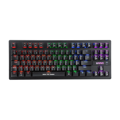 Marvo KG909 keyboard USB QWERTY UK English Black