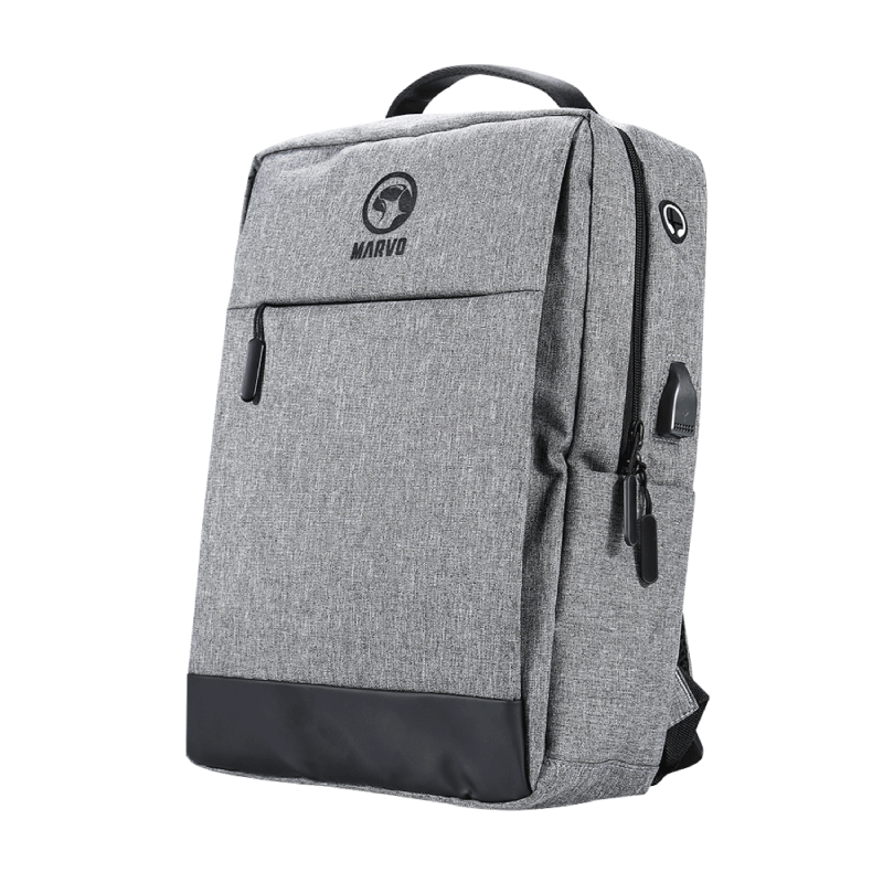 Marvo Scorpion Urbano 20 Black Waterproof 15.6 Inch Laptop Backpack
