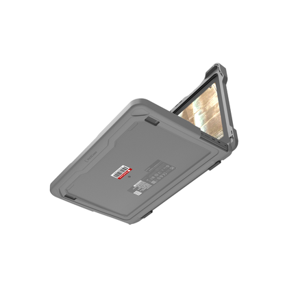 MaxCases Extreme Shell-F Slide Case for Lenovo 300e/500e G3 Chromebook/Windows 11" (Gray/Clear)