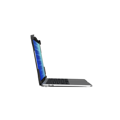 MaxCases Extreme Shell-L for MacBook Air 13.6" (2022 - 2026 M2/M3/M4/M5) (A3113) (Black/Clear)