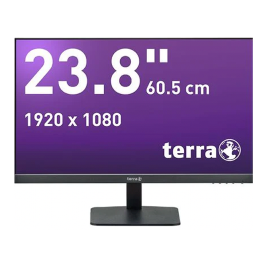 TERRA LCD/LED 2427W V3 IPS black HDMI/DP/USB-C, GREENLINE PLUS