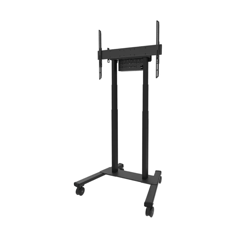 Neomounts FL55 875BL1 Motorised Floor Stand Trolley 1