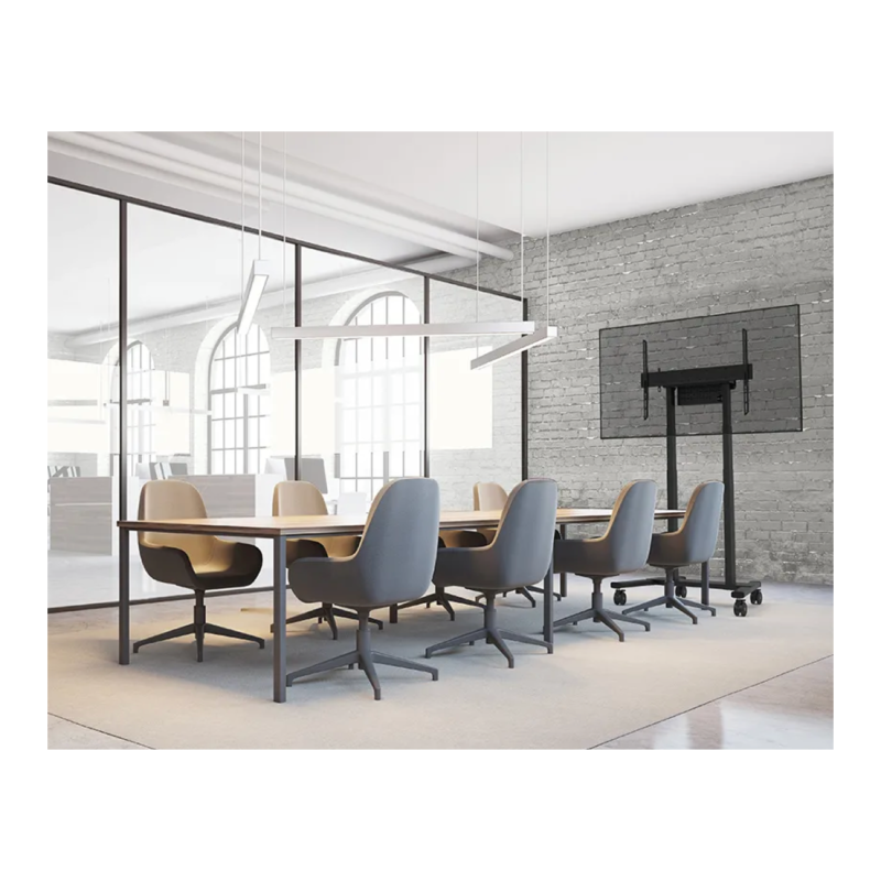 Neomounts FL55 875BL1 Motorised Floor Stand Trolley 14