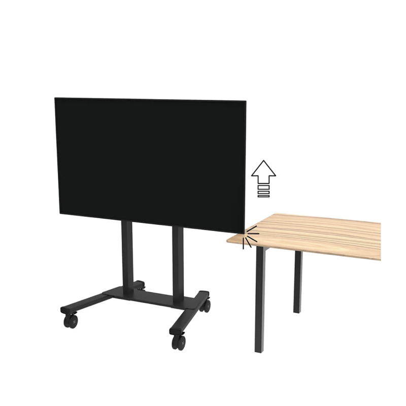 Neomounts FL55 875BL1 Motorised Floor Stand Trolley 8