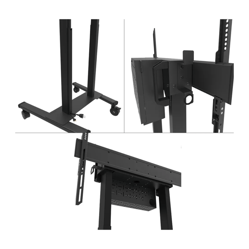 Neomounts FL55 875BL1 Motorised Floor Stand Trolley 9