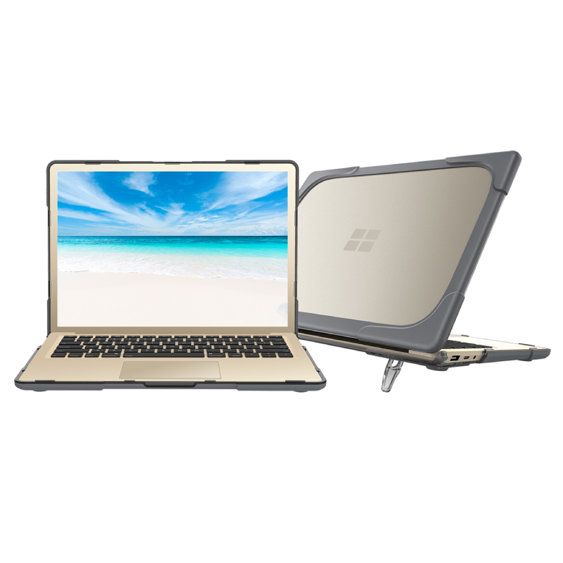 MAXCases Extreme Shell for Microsoft Surface Laptop 3/4/5 13.5" Metal 1868 / 1951 (Grey)