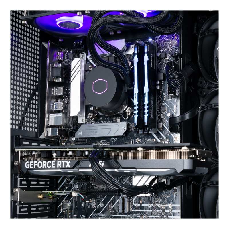 Snow Voyager RTX 4070 Gaming PC | Intel Core i7 | 32GB RAM | 2TB SSD | GeForce RTX 4070 12GB | Windows 10 Pro