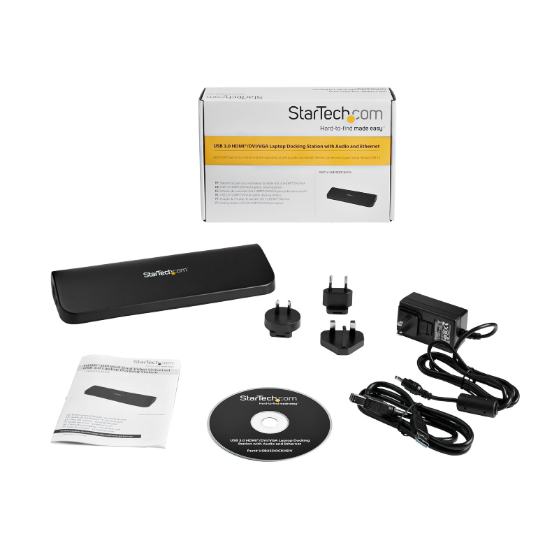 StarTech.com Dual Monitor USB 3.0 Docking Station 5