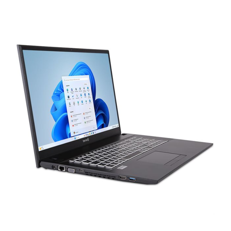 TERRA Laptop 1716R | Core i5 1334U | 16GB RAM | 500GB SSD | Windows 11 Home | Webcam