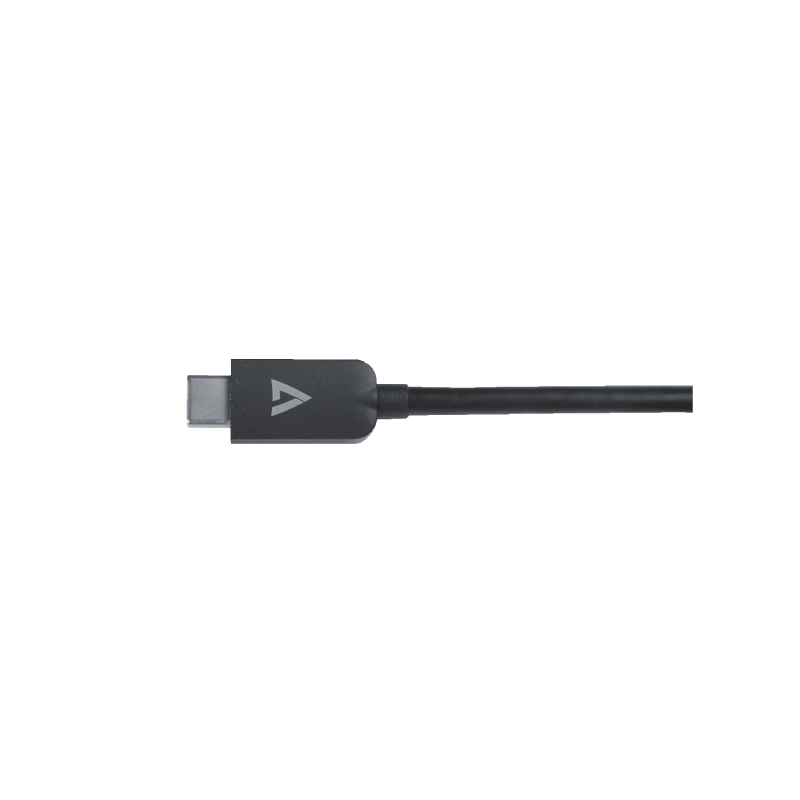 V7 Black USB Video Card USB C Male to HDMI Female 7
