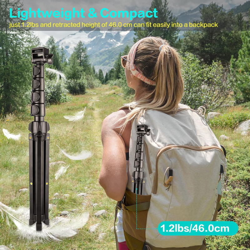 YOTOCversion 1.7 Meter Phone Tripod 5