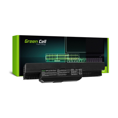 A31-K53 Laptop Battery for Asus A537 K53, K53E, K53S, Green Cell 4400mAh