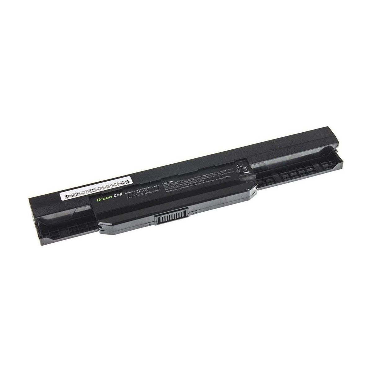 A31-K53 Laptop Battery for Asus A537 K53, K53E, K53S, Green Cell 4400mAh 1