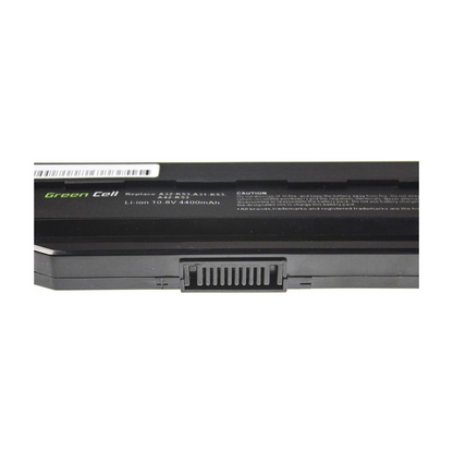 A31-K53 Laptop Battery for Asus A537 K53, K53E, K53S, Green Cell 4400mAh 3