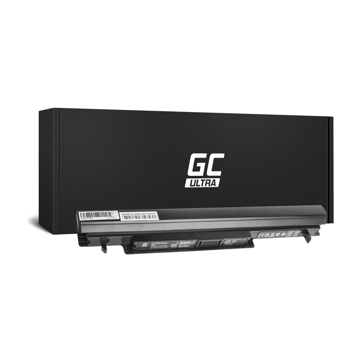 A41-K56 Laptop Battery for Asus K56, K56C, K56CA, Green Cell 3400mAh