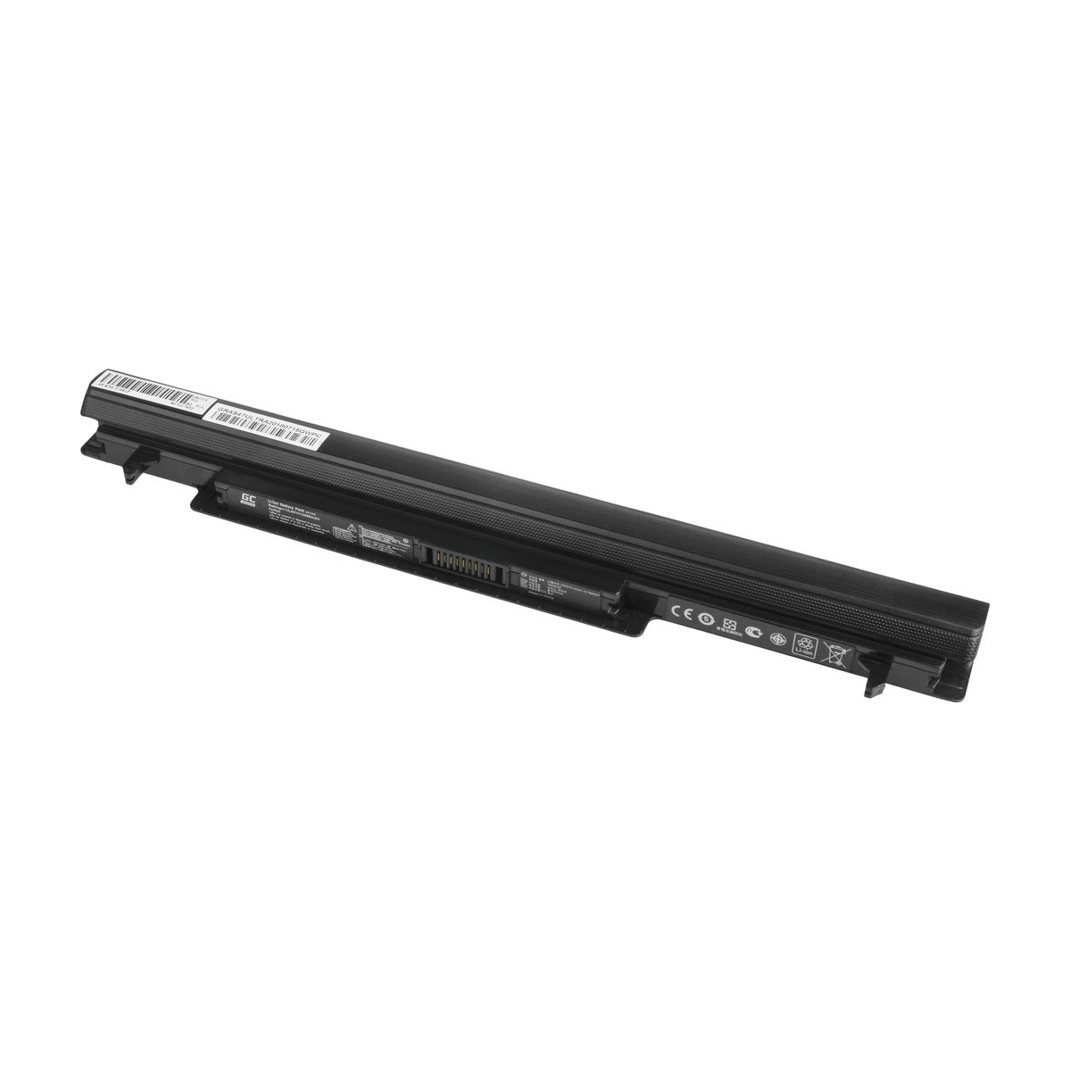 A41-K56 Laptop Battery for Asus K56, K56C, K56CA, Green Cell 3400mAh 4