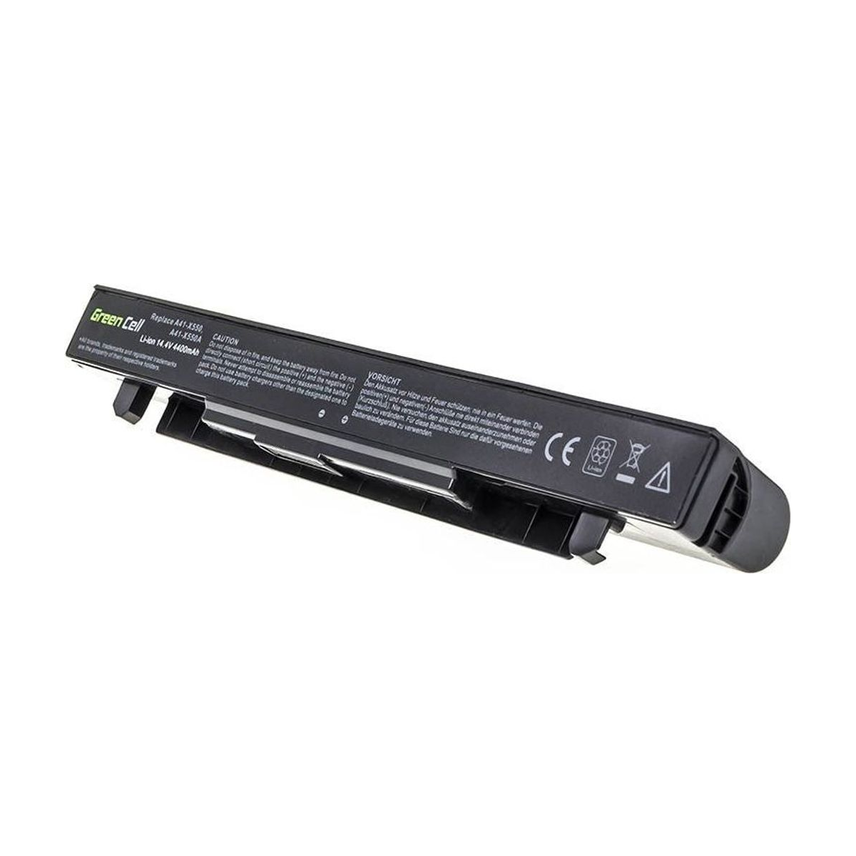 A41-X550A Laptop Battery for Asus A550, K550, R510, Green Cell 4400mAh 4
