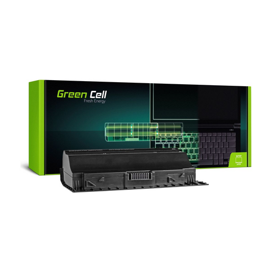A42-G75 Laptop Battery for Asus G75, G75V, G75VW, Green Cell 4400mAh
