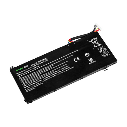 AC14A8L Laptop Battery for Acer Aspire Nitro V15, VN7-571G, Green Cell 3800mAh 1