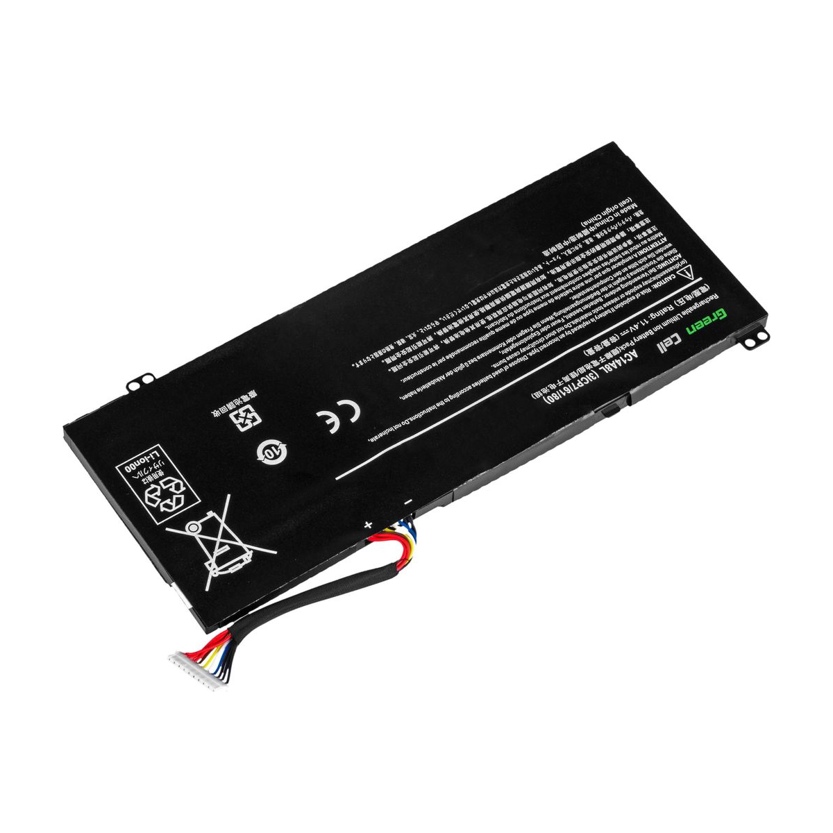 AC14A8L Laptop Battery for Acer Aspire Nitro V15, VN7-571G, Green Cell 3800mAh 3