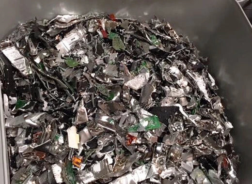 Shredded to fragments
