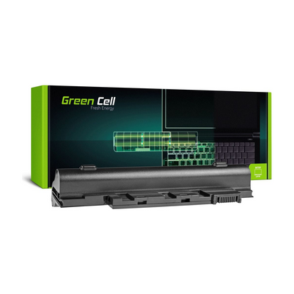 AL10A31 Laptop Battery for Acer Aspire One 522, 722, D255, Green Cell 4400mAh