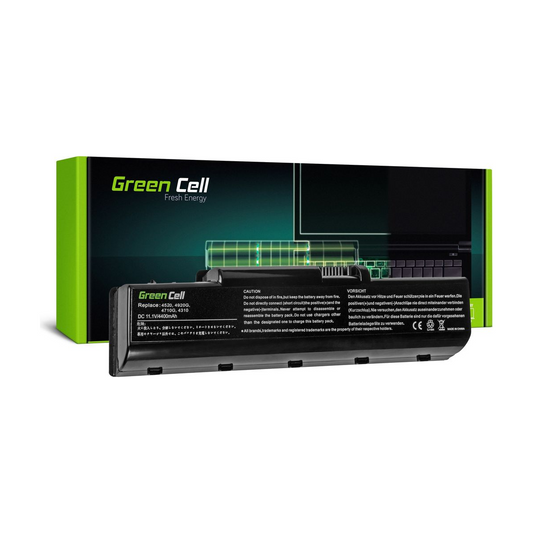 AS07A31 Laptop Battery for Acer Aspire 5535, 5356, 5735, Green Cell 4400mAh