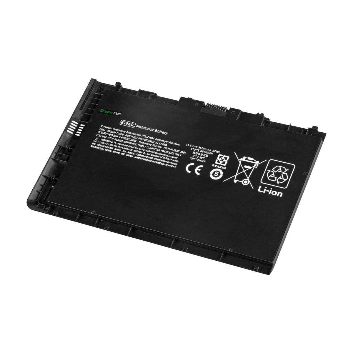 BA06XL Laptop Battery for HP EliteBook Folio 9470m, 9480m, Green Cell 3500mAh 4