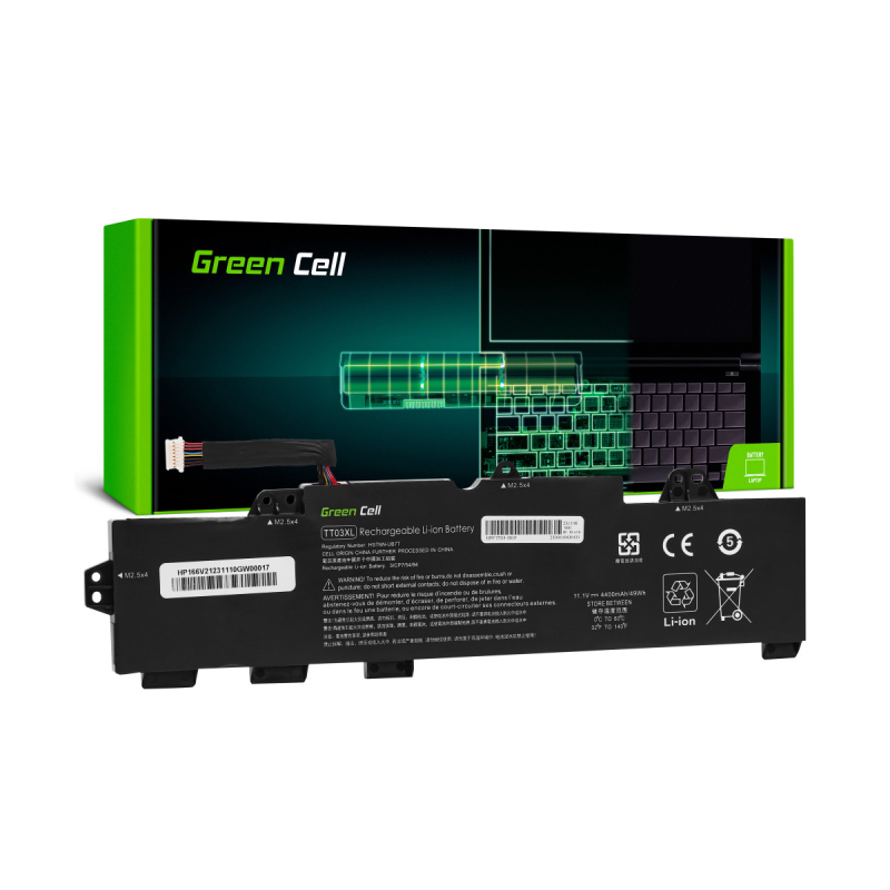 bateria green cell tt03xl do hp elitebook 755 g5 850 g5 hp zbook 15u g5