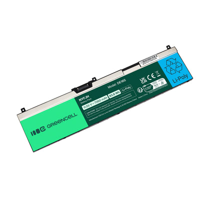 NYFJH-6C Laptop Battery for Dell Precision 15, 7530, 7540, Green Cell 7260mAh 2