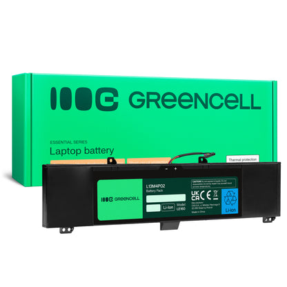 L13M4P02 Laptop Battery for Lenovo Y50, Y50-70 Y70, Y70-70, Green Cell 6400mAh