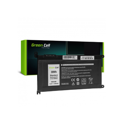 battery green cell wdx0r wdxor for dell inspiron 13 5368 5378 5379 14 5482 15 5565 5567 5568 5570 5578 5579 7560 7570 17 5770