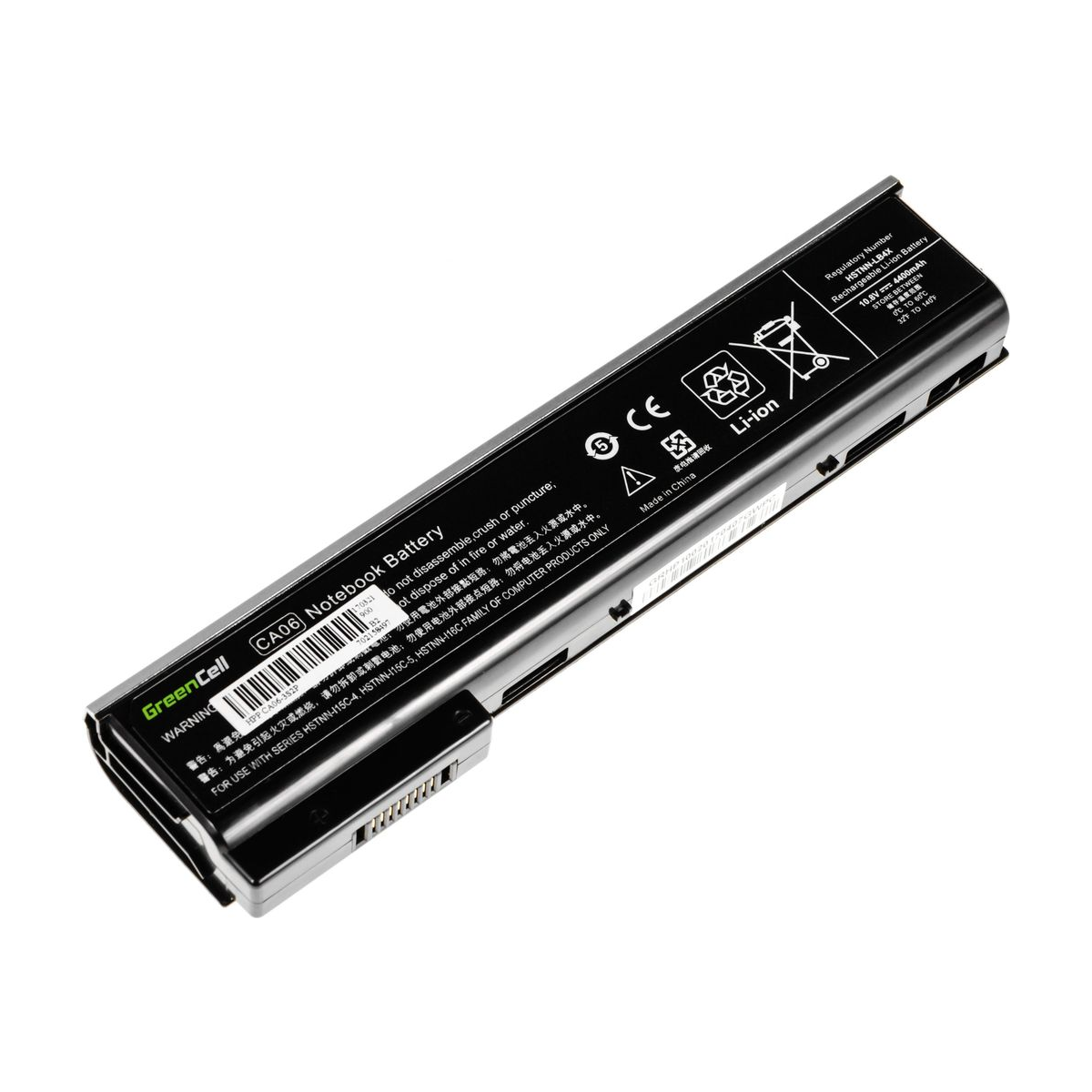 CA06 Laptop Battery for HP ProBook 640, 645, 650, Green Cell 4400mAh 3