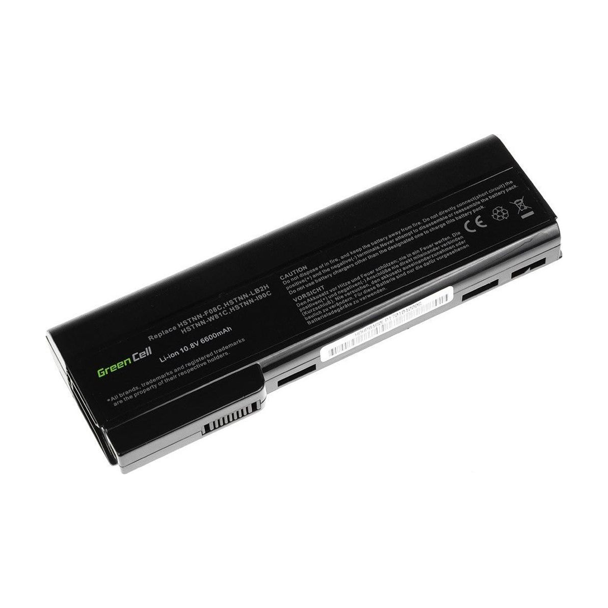 CC06XL Laptop Battery for HP EliteBook 8460p, 8470p, 8560p, Green Cell 6600mAh 2