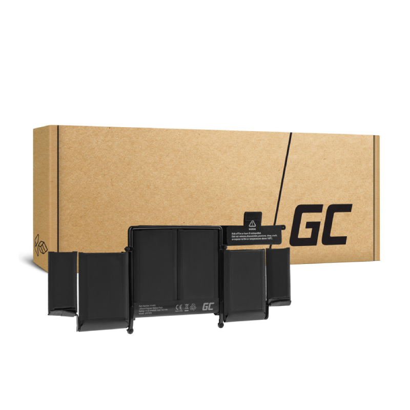 green cell a1417 battery for apple macbook pro 13 a1502 2013 2014 2