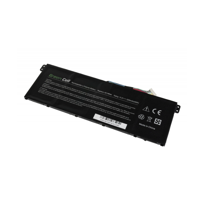 green cell battery for acer aspire 5 a515 a517 e15 es1 512 es1 533 152v 3200mah 3