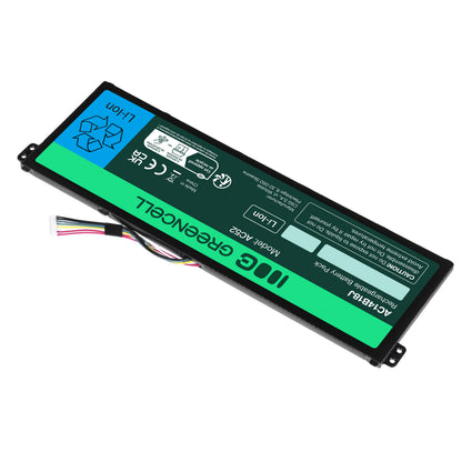 AC14B13J Laptop Battery for Acer Aspire ES1-111M, ES1-331, ES1-531, Green Cell 2100mAh 4